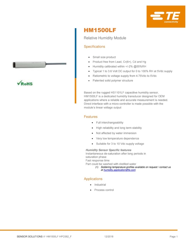 HM1500 LF Hygrometry probe
